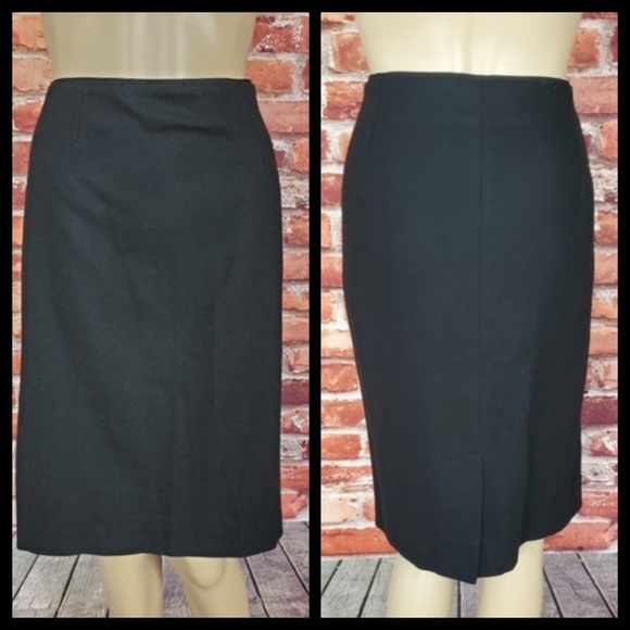 Mauro Grifoni Black Pencil Skirt Medium